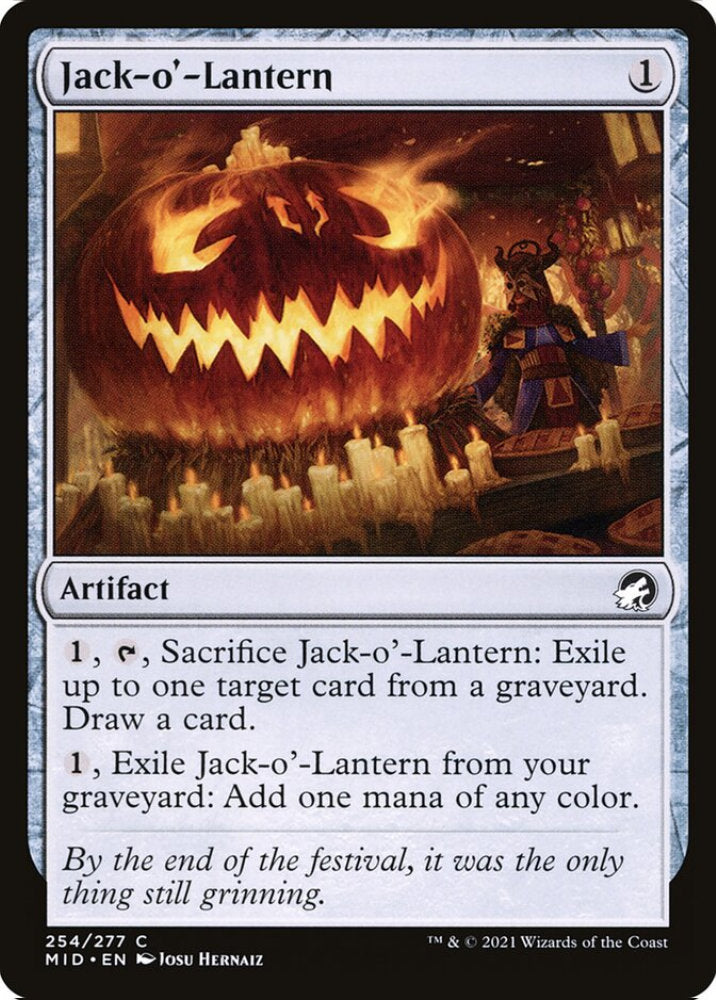 Jack-o'-Lantern MID Artifact  NM