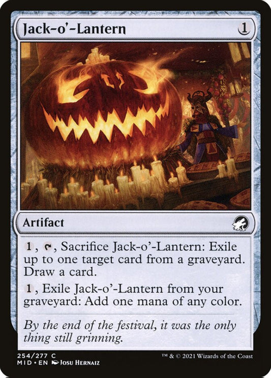 Jack-o'-Lantern MID Artifact  NM