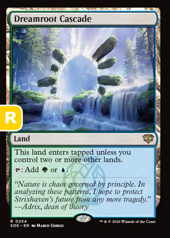 Dreamroot Cascade SOS Land  NM