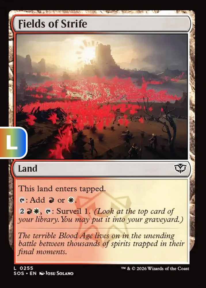 Fields of Strife SOS Land  NM