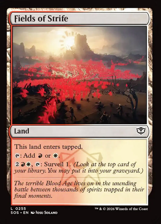 Fields of Strife SOS Land  NM
