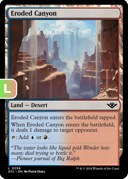 Eroded Canyon Land Desert OTJ NM