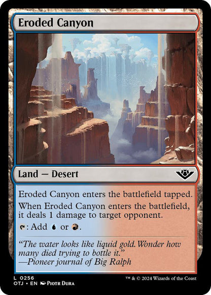 Eroded Canyon Land Desert OTJ NM