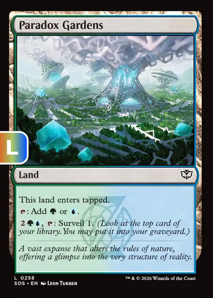 Paradox Gardens SOS Land  NM
