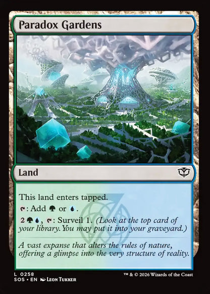 Paradox Gardens SOS Land  NM