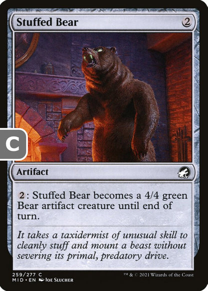 Stuffed Bear MID Artifact  NM