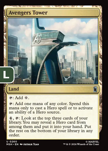 Avengers Tower MSH Land  NM