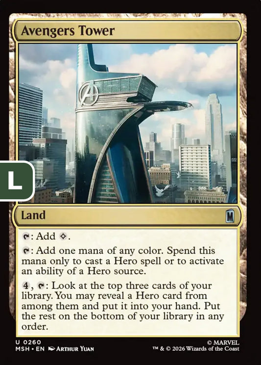 Avengers Tower MSH Land  NM