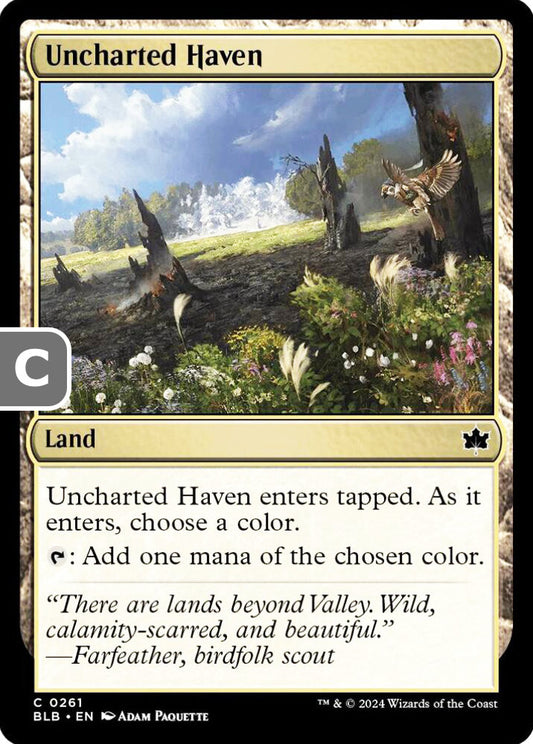 Uncharted Haven BLB Land  NM