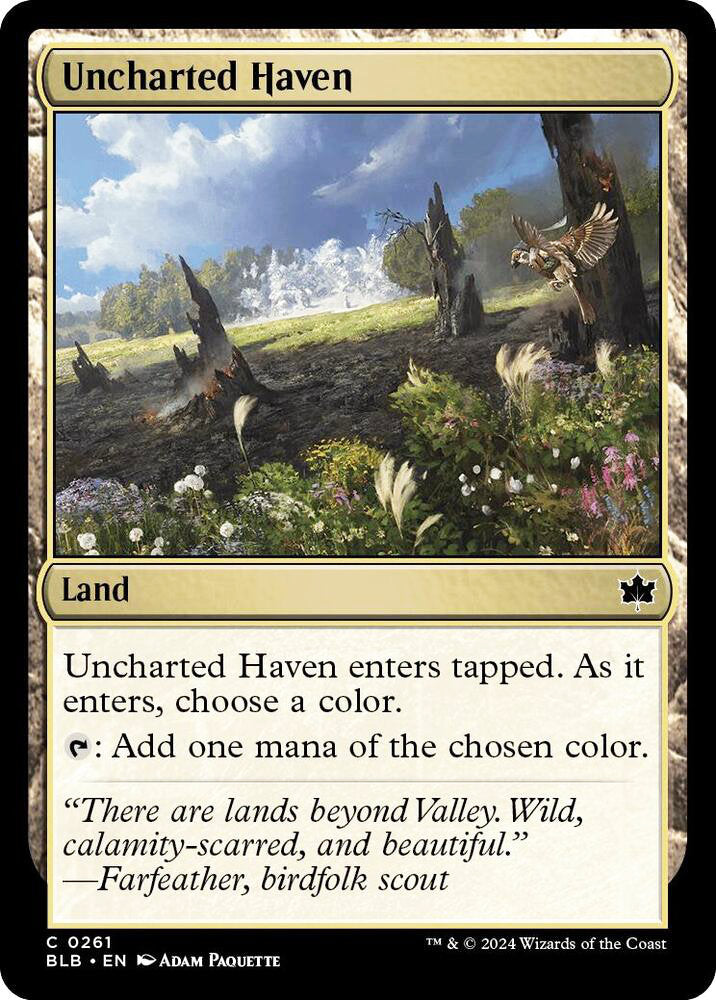 Uncharted Haven BLB Land  NM