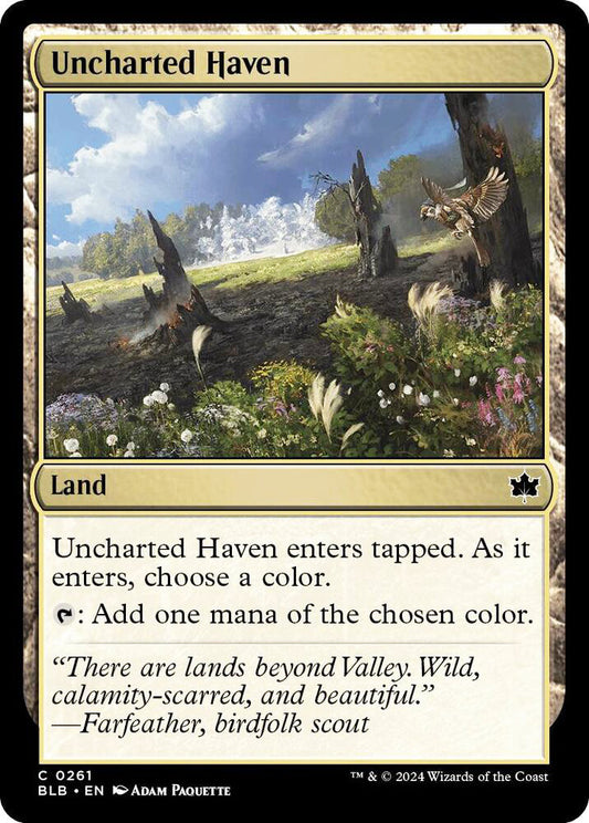 Uncharted Haven BLB Land  NM
