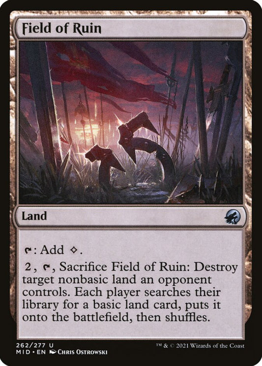 Field of Ruin MID Land  NM