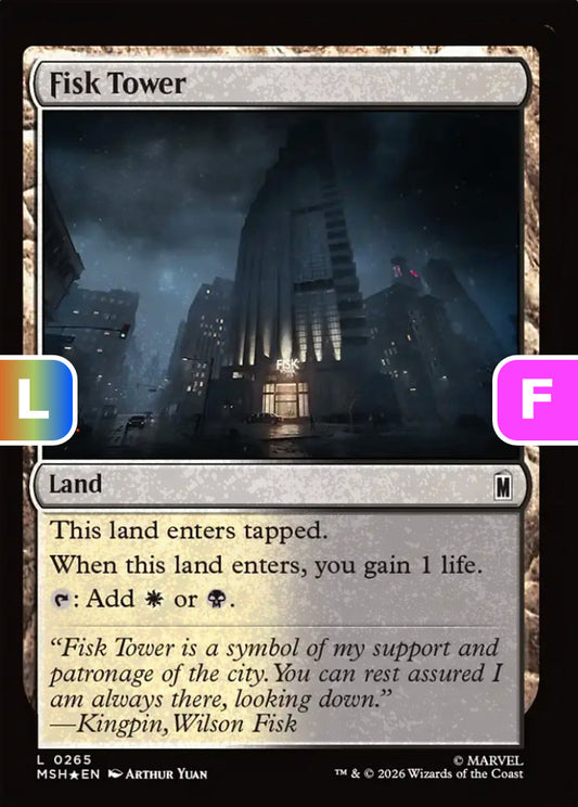 Fisk Tower MSH Land  *Foil* NM