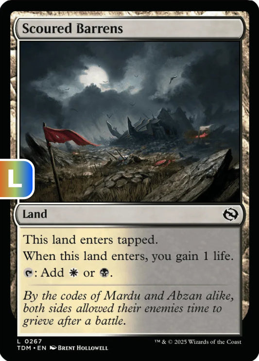 Scoured Barrens TDM Land  NM