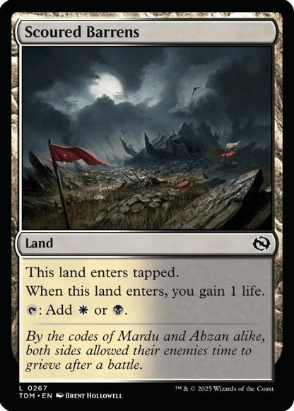 Scoured Barrens TDM Land  NM
