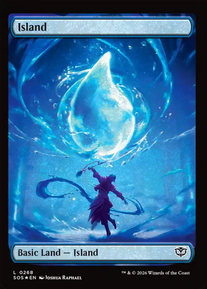 Island SOS Basic Land Island *Foil* NM