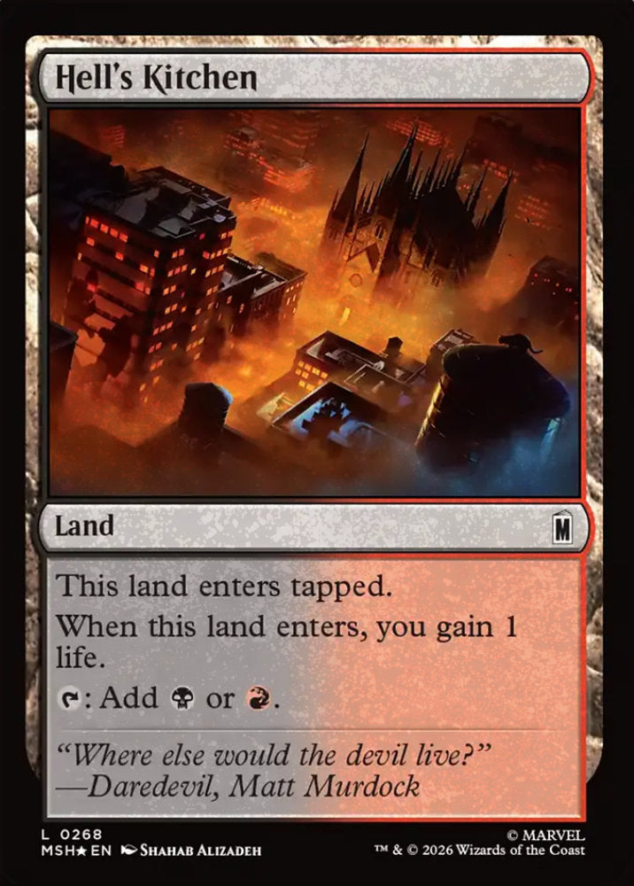 Hell's Kitchen MSH Land  *Foil* NM