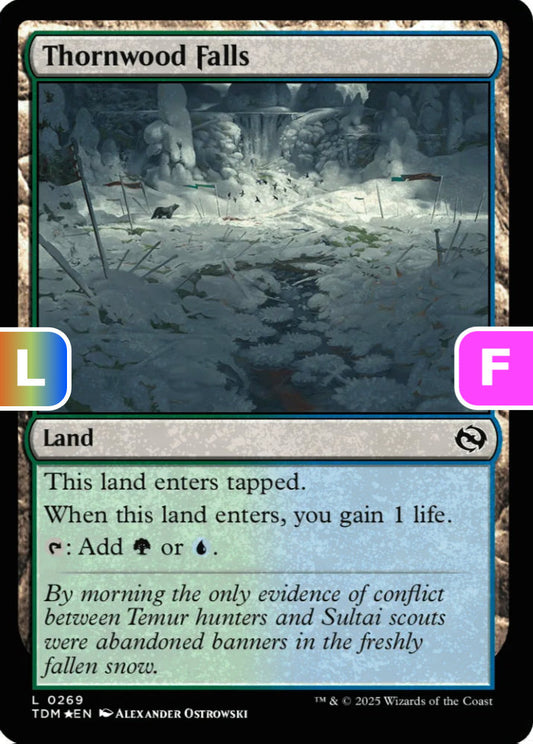 Thornwood Falls TDM Land  *Foil* NM