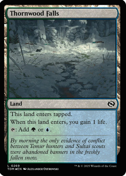 Thornwood Falls TDM Land  *Foil* NM