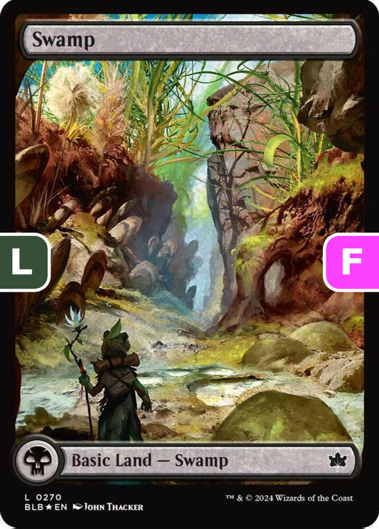 Swamp BLB Land Swamp *Foil* NM