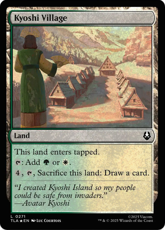 Kyoshi Village TLA Land  *Foil* NM