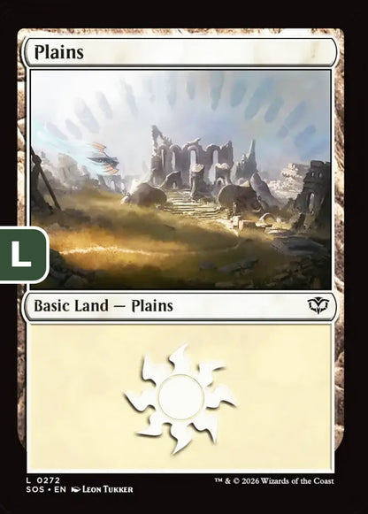 Plains SOS Basic Land Plains NM