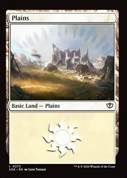 Plains SOS Basic Land Plains NM