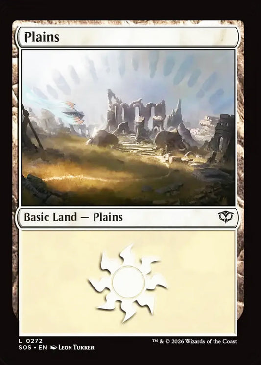 Plains SOS Basic Land Plains NM