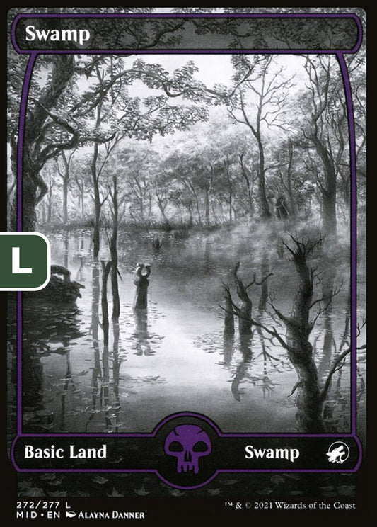 Swamp MID Basic Land Swamp NM