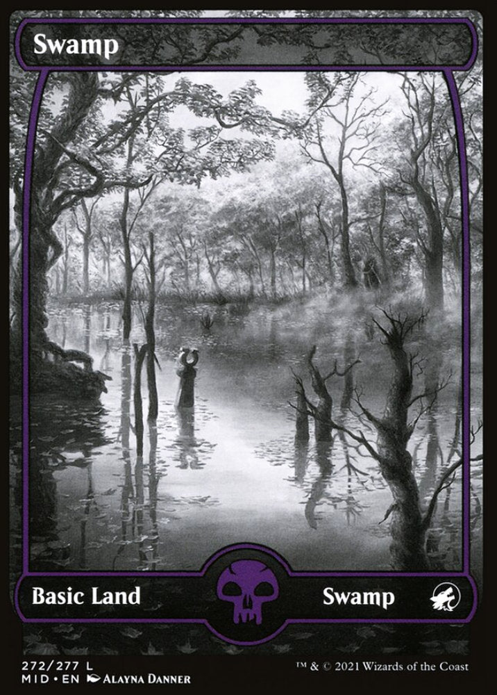 Swamp MID Basic Land Swamp NM