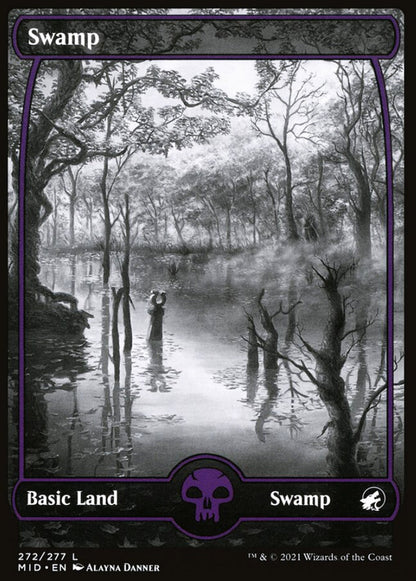 Swamp MID Basic Land Swamp NM