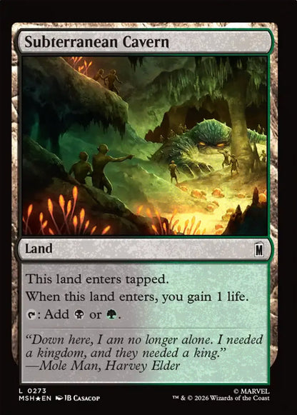 Subterranean Cavern MSH Land  *Foil* NM