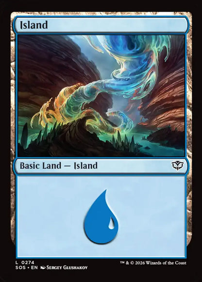 Island SOS Basic Land Island NM