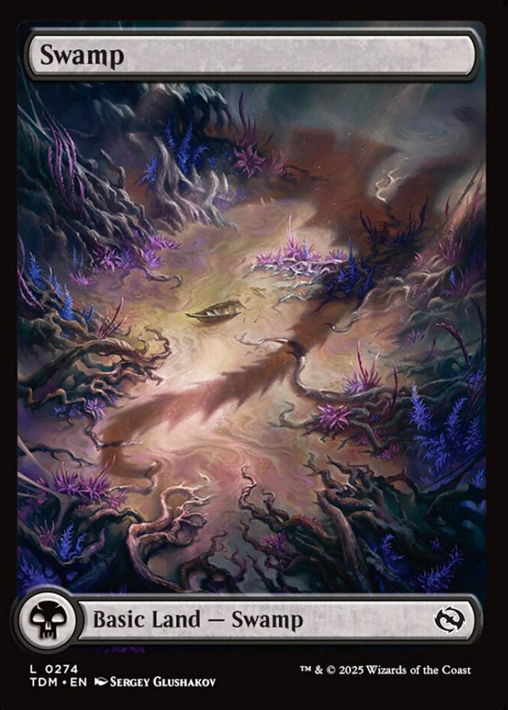 Swamp TDM Basic Land Swamp NM