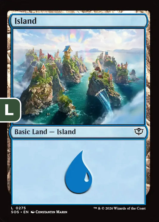 Island SOS Basic Land Island NM
