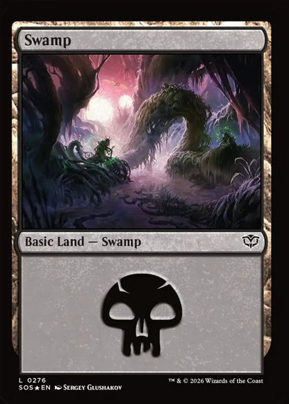 Swamp SOS Basic Land Swamp *Foil* NM