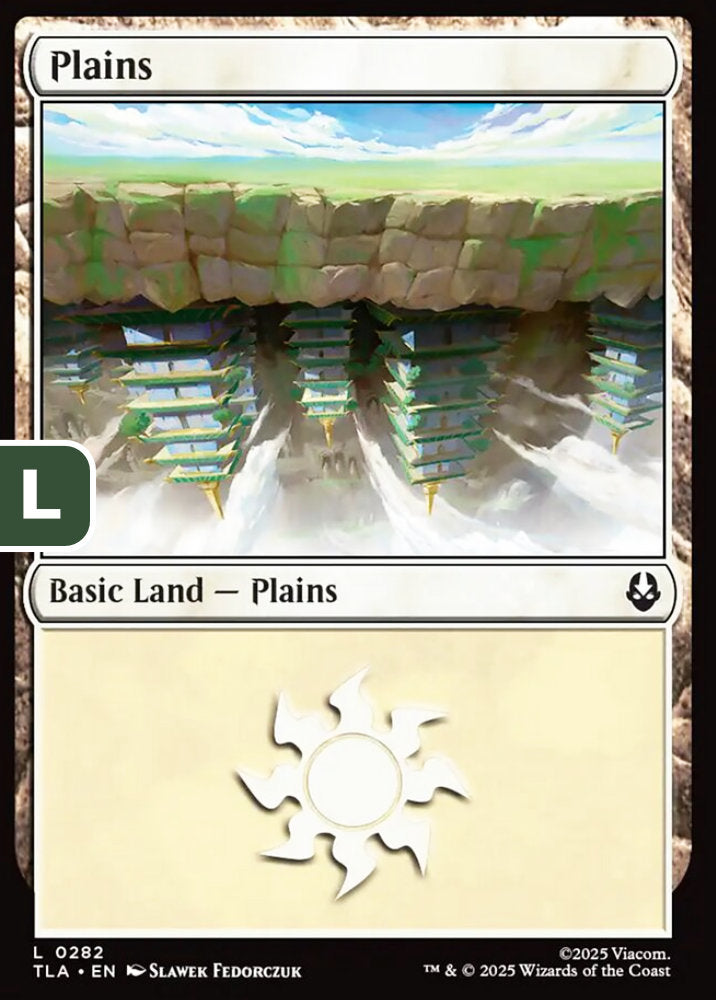 Plains TLA Basic Land Plains NM