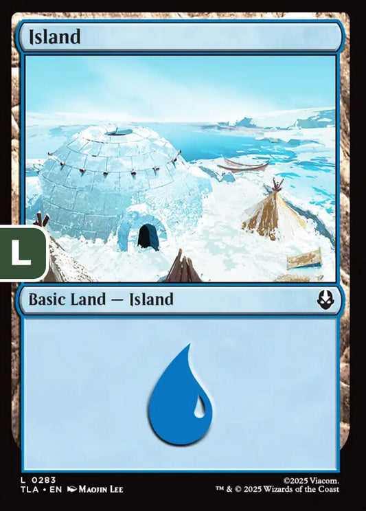 Island TLA Basic Land Island NM