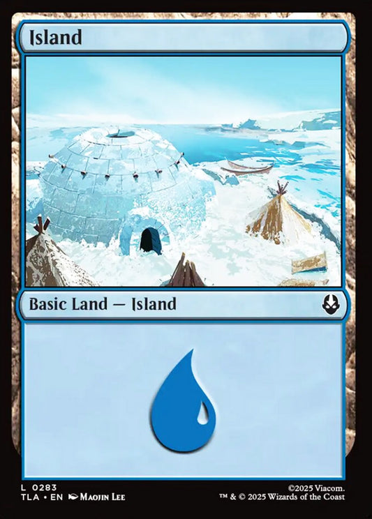 Island TLA Basic Land Island NM