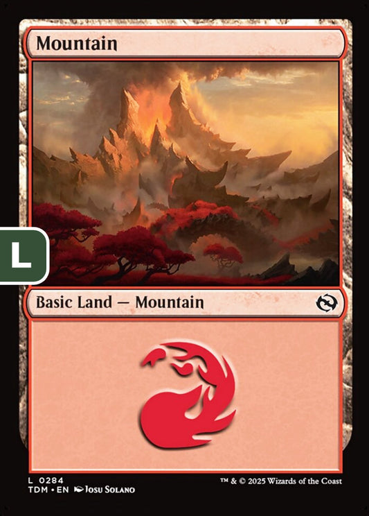 Mountain TDM Basic Land Mountain NM