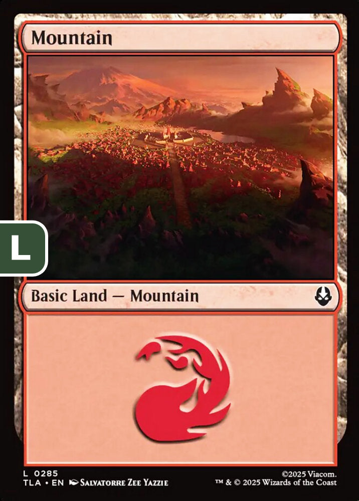 Mountain TLA Basic Land Mountain NM