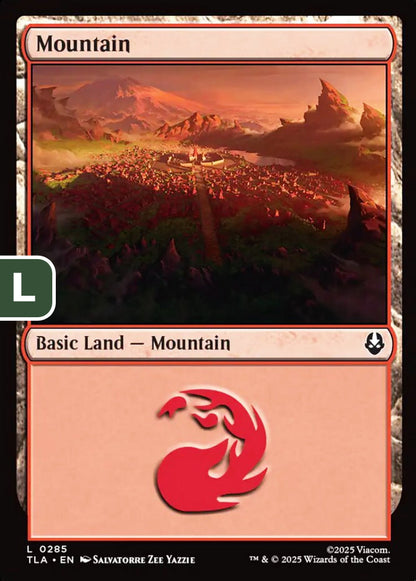 Mountain TLA Basic Land Mountain NM