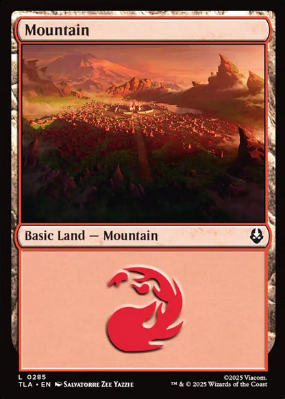 Mountain TLA Basic Land Mountain NM