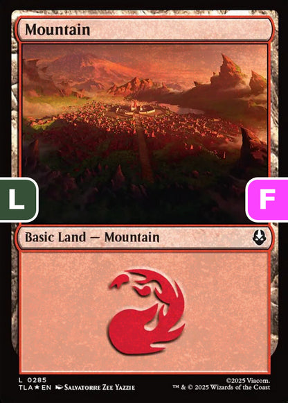 Mountain TLA Basic Land Mountain *Foil* NM