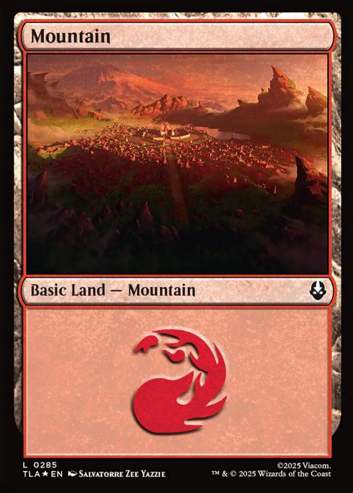Mountain TLA Basic Land Mountain *Foil* NM