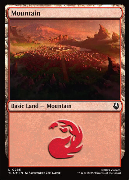 Mountain TLA Basic Land Mountain *Foil* NM
