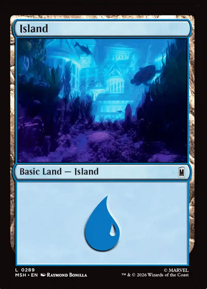 Island MSH Basic Land Island NM