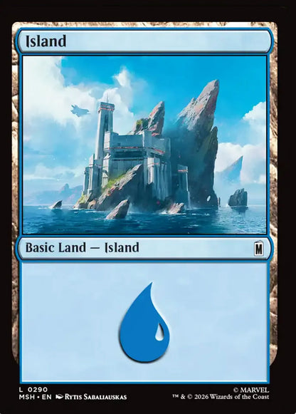 Island MSH Basic Land Island NM