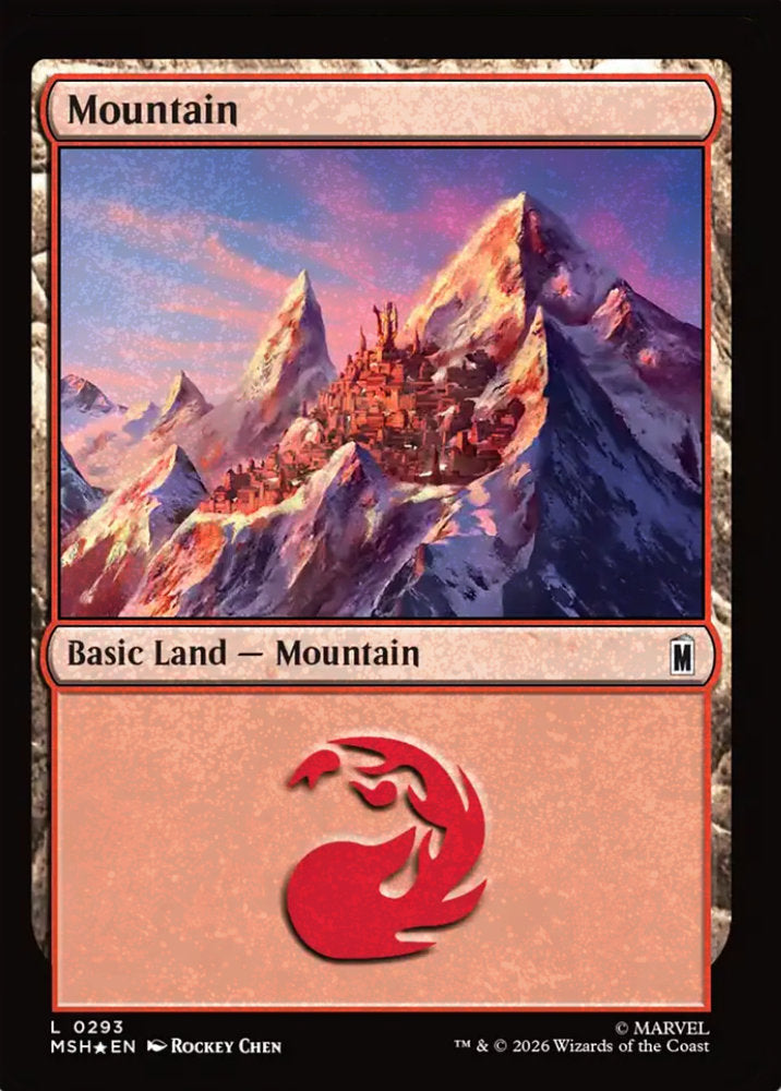 Mountain MSH Basic Land Mountain *Foil* NM