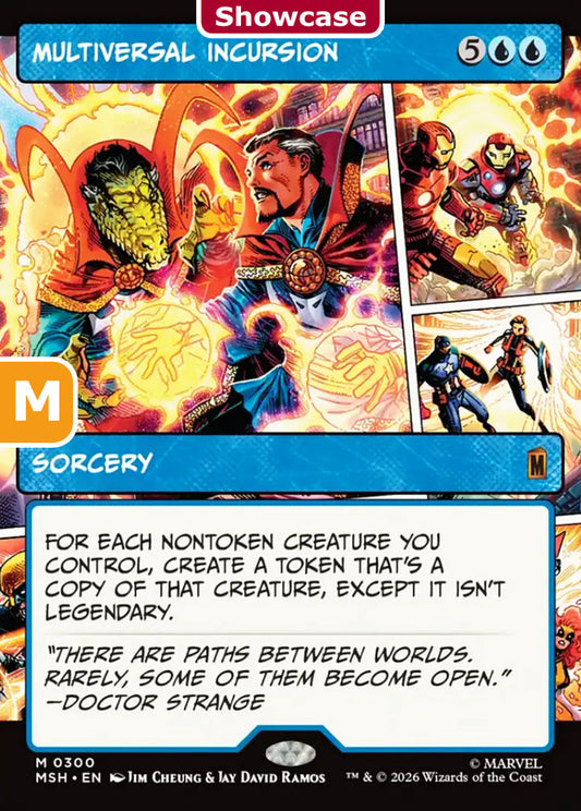 Multiversal Incursion MSH Sorcery  NM